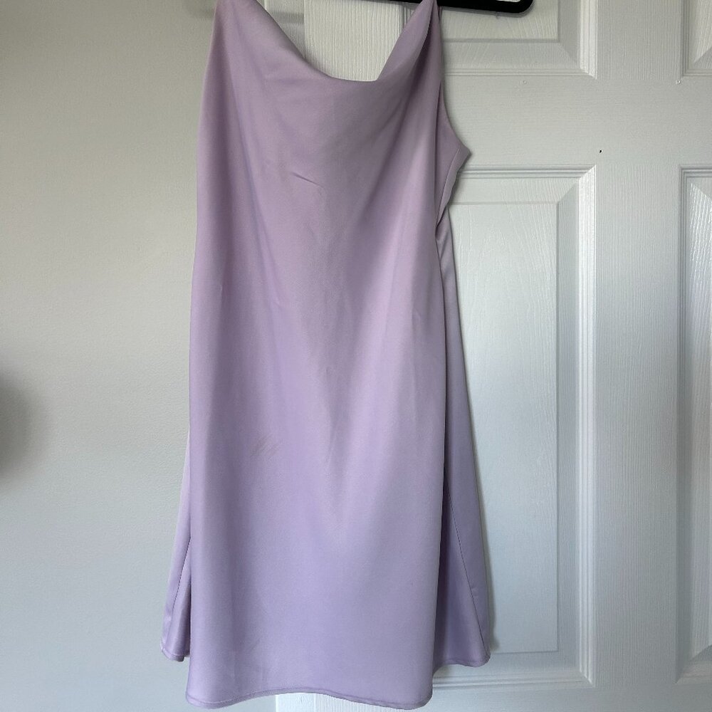 Silky Purple Urban Outfitters Cocktail Dress